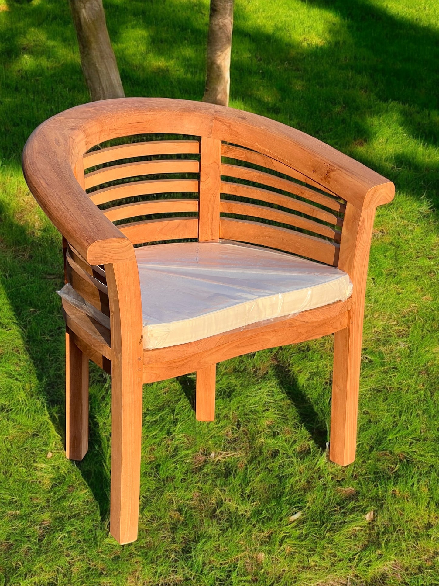 Teak Harmony Garden Chair Horizon Single Extra Thick (Deluxe)