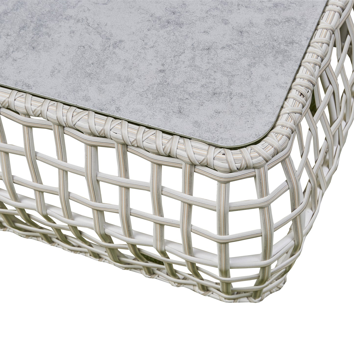 Malibu Rattan Garden Furniture Sofa Set - Beige