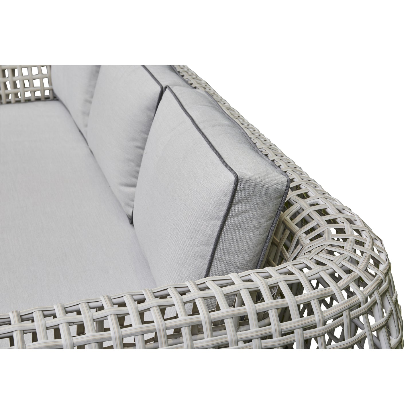 Malibu Rattan Garden Furniture Sofa Set - Beige