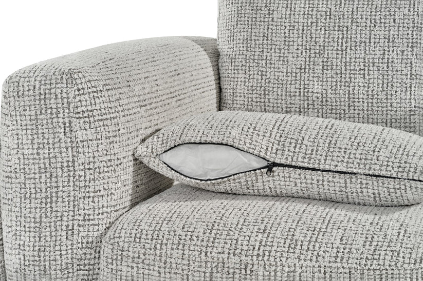 Knix 1 Seater Sofa Armchair – Stylish Grey Comfort Seating