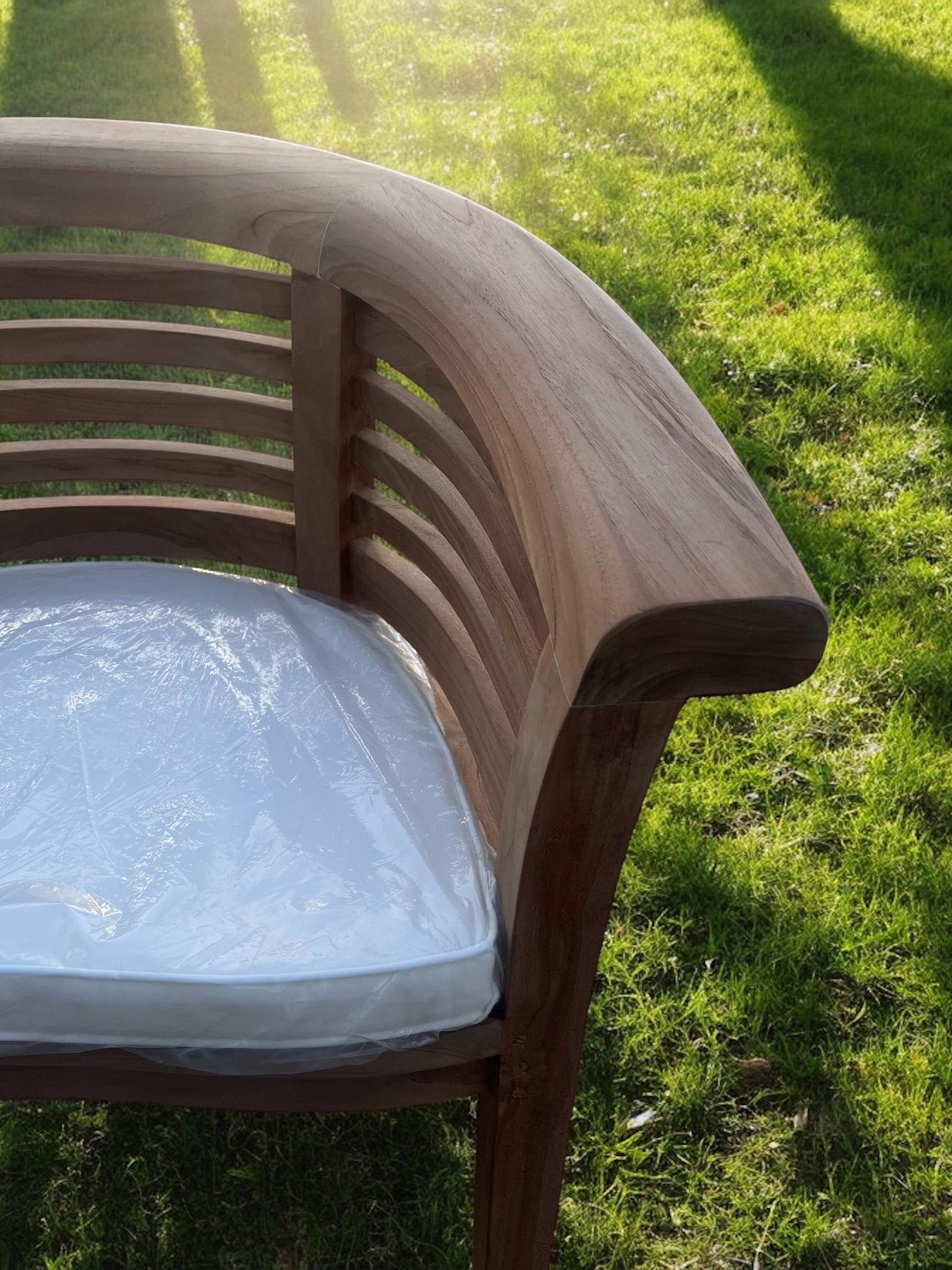 Teak Harmony Garden Chair Horizon Single Extra Thick (Deluxe)