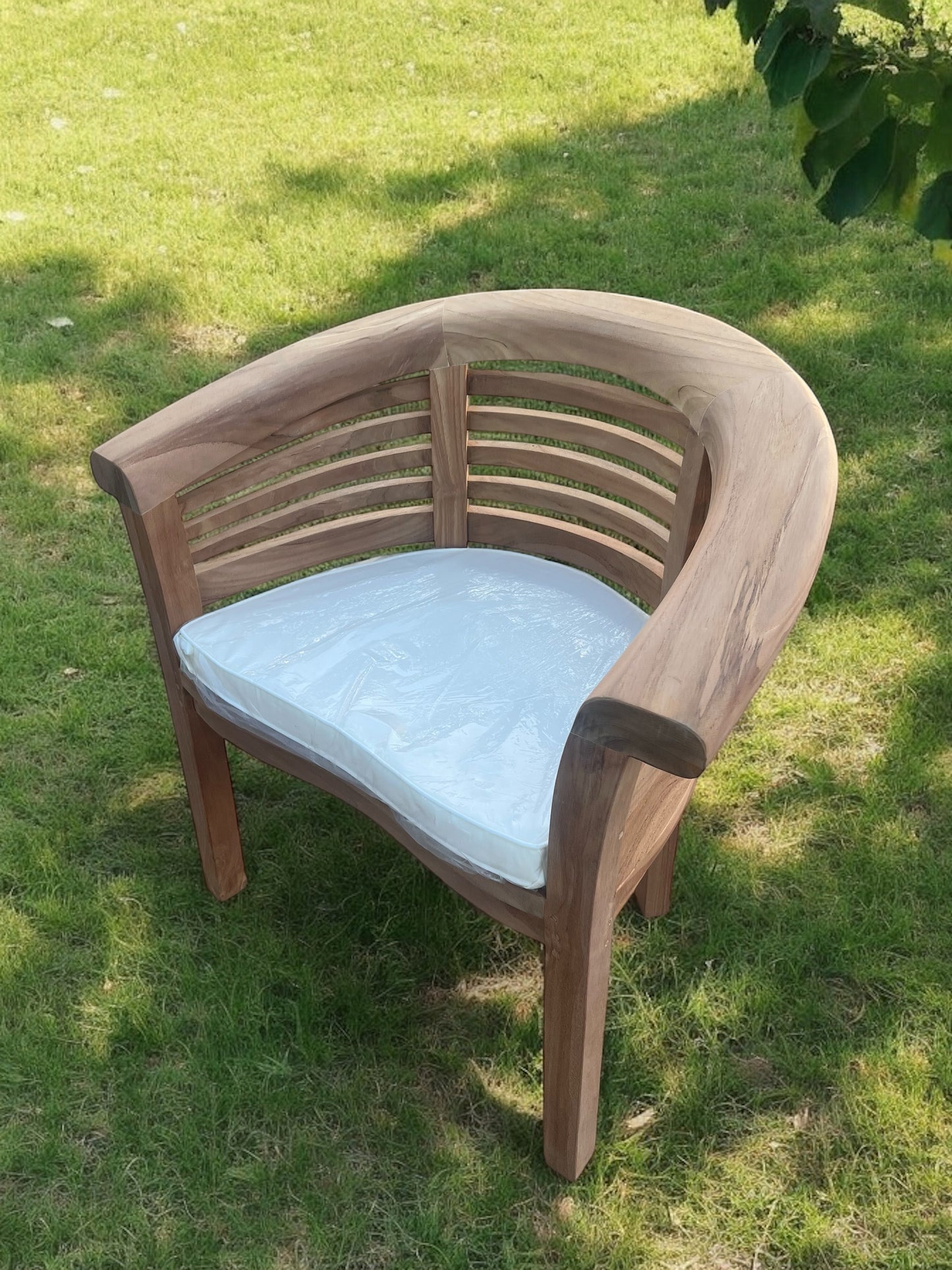 Teak Harmony Garden Chair Horizon Single Extra Thick (Deluxe)