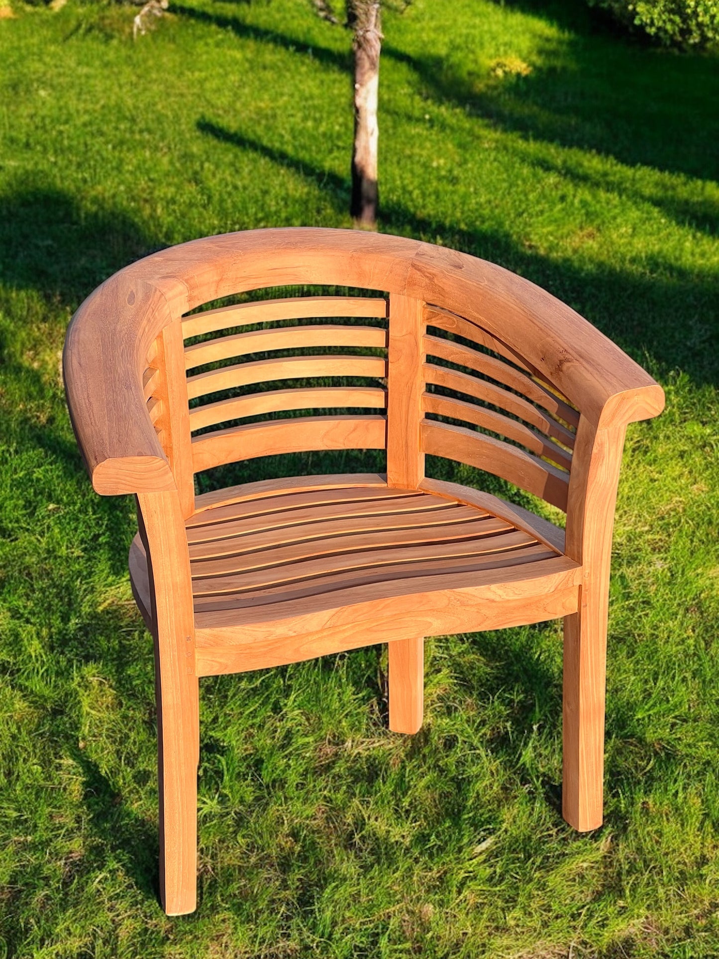 Teak Harmony Garden Chair Horizon Single Extra Thick (Deluxe)