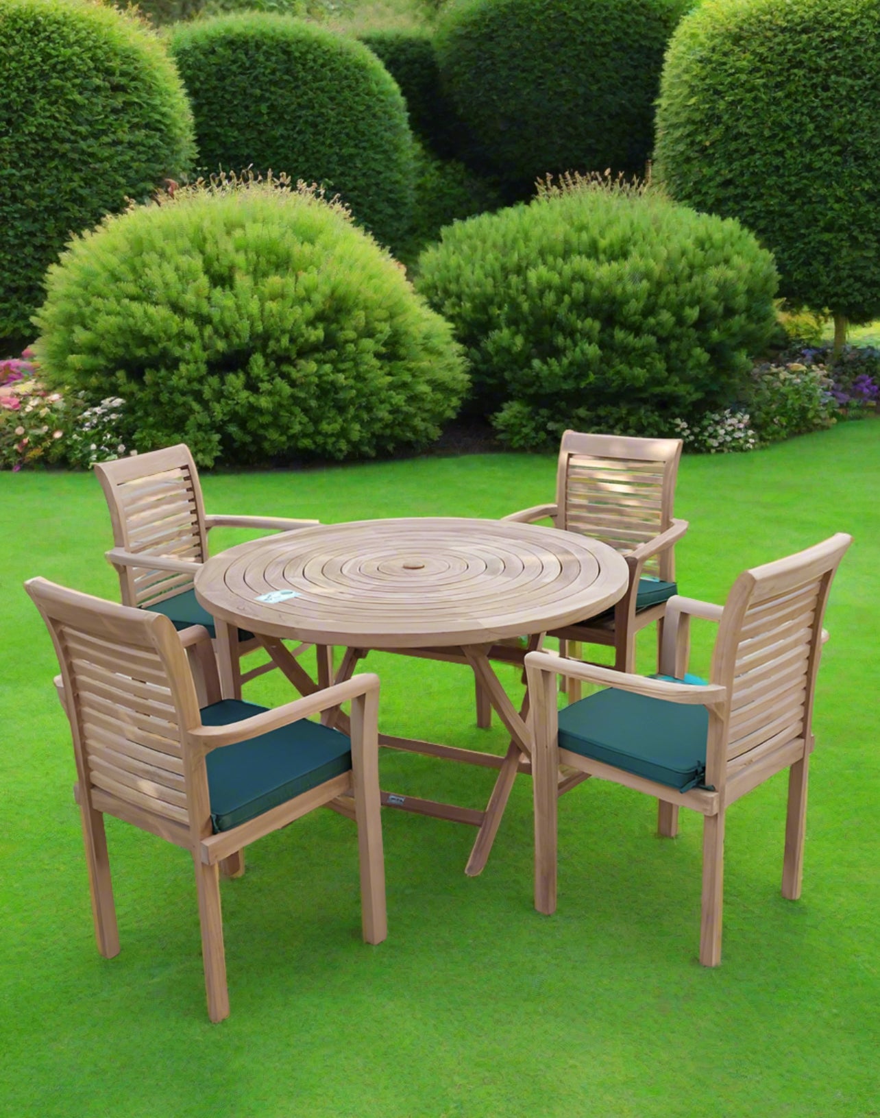 Foldable Teak Dining Table Sets