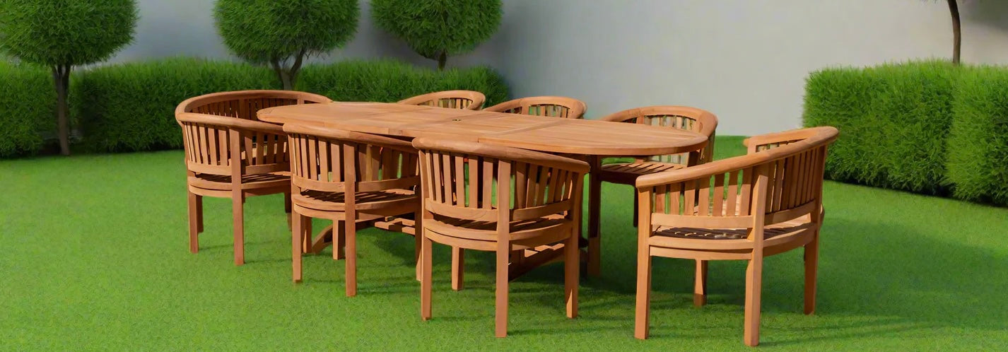 Teak Bench Dining Sets