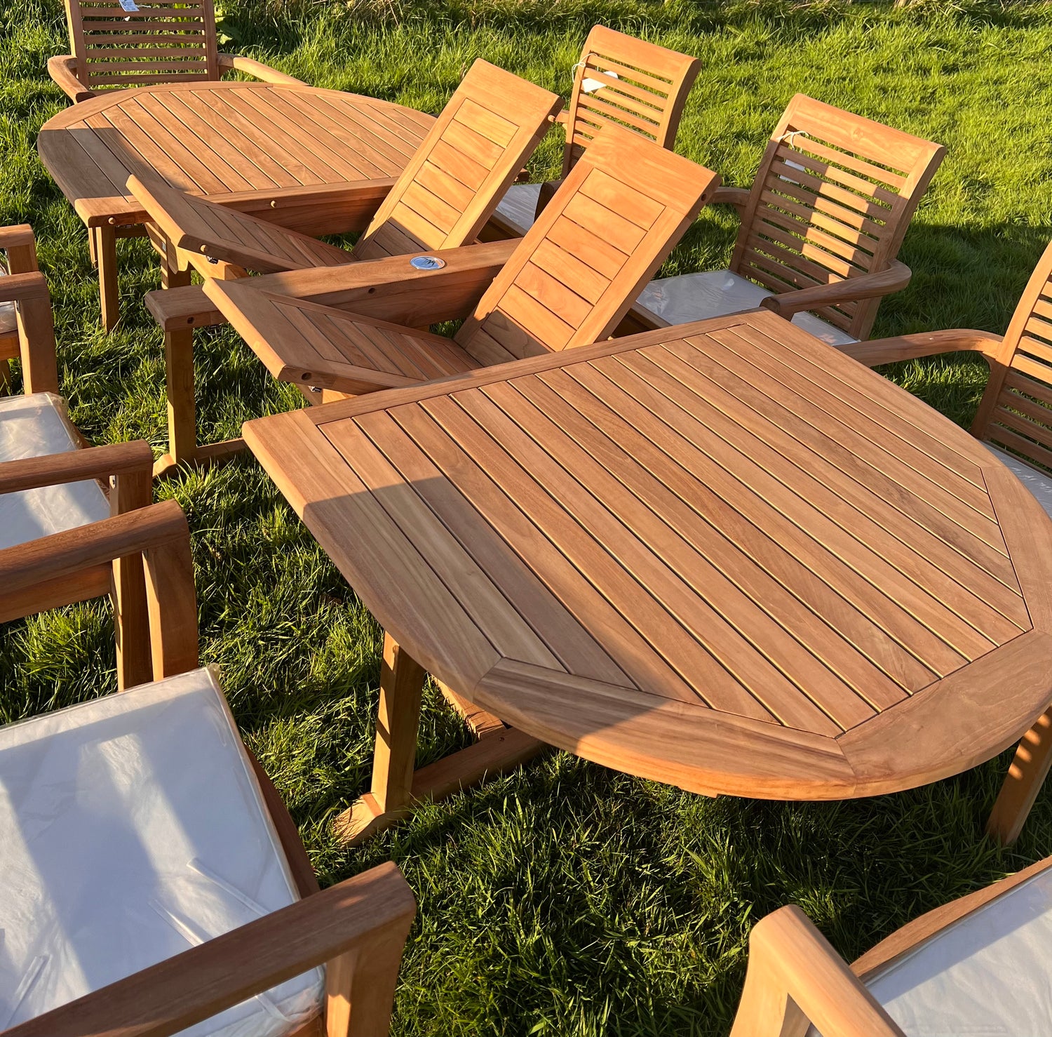 Teak Extendable Dining Sets