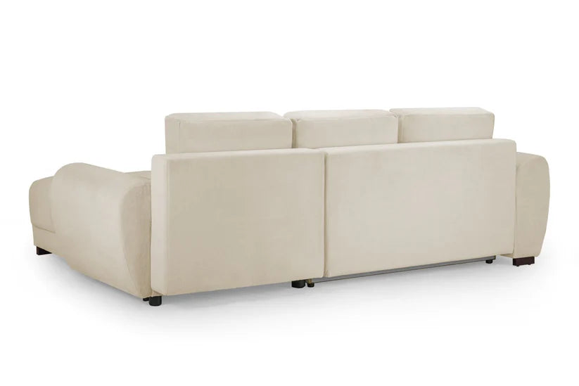 Osla Sofa L Shape Corner – Stylish Cream Comfort Seating
