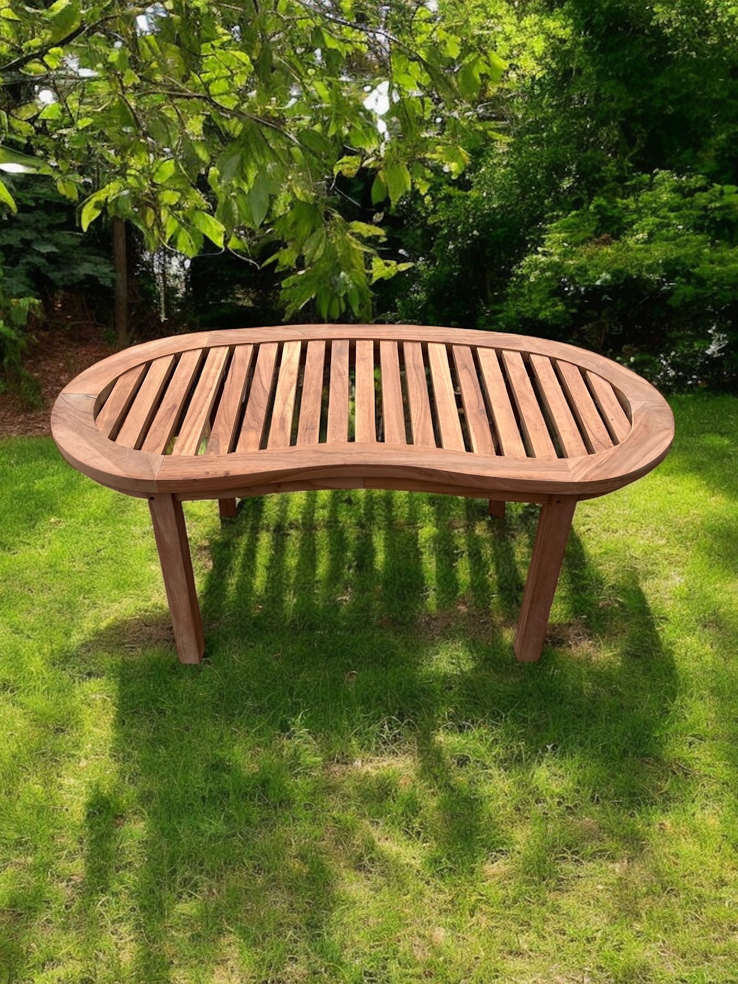 Teak Garden Coffee Table Only Bannana One Piece