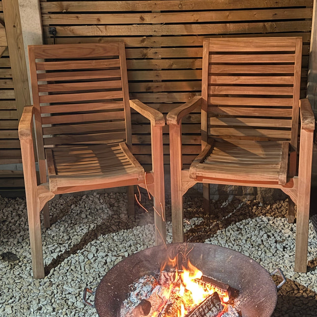 New Haven Teak Stacking Chair
