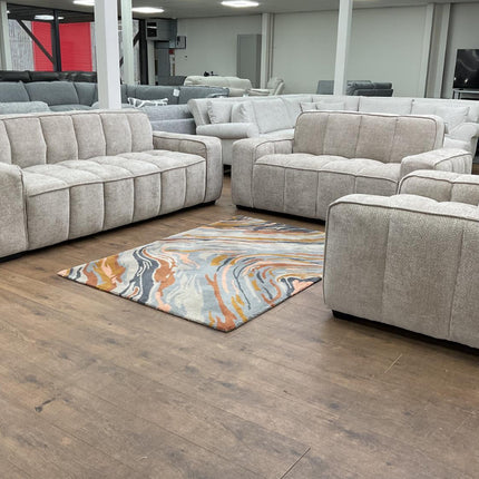 Palvero 3 & 2 Seater Sofa Set – Stylish Beige Comfort Seating