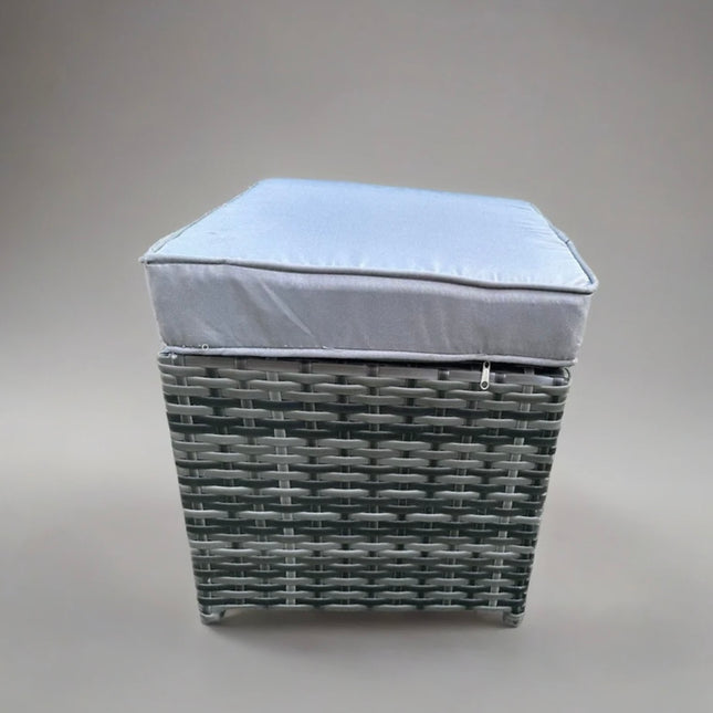 Cove Rattan Garden Furniture Set Firepit Sofa Outdoor Furniture