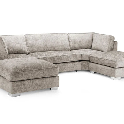 Diavlor Sofa U Shape Corner – Stylish Truffle Comfort Seating