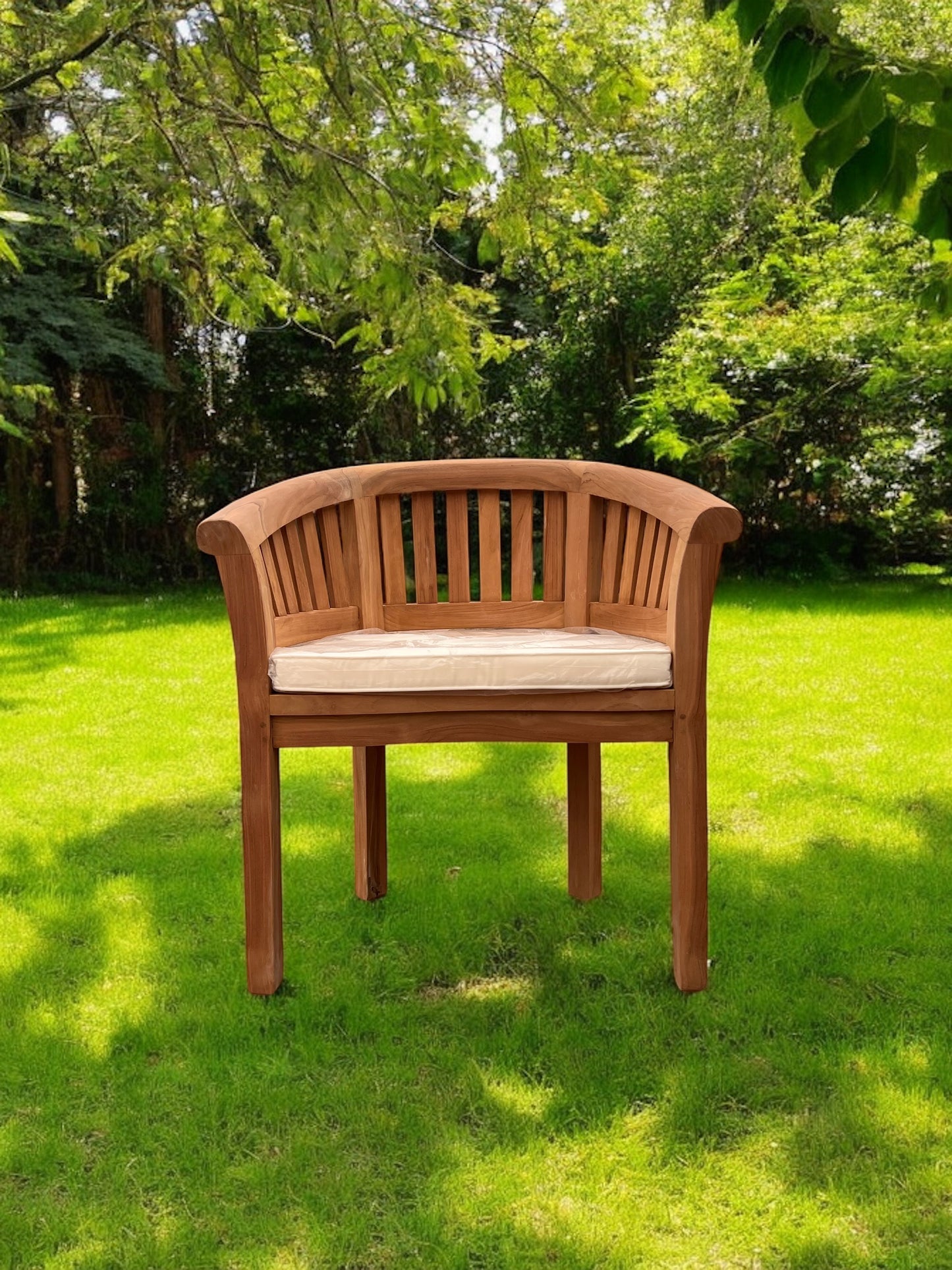 Teak Banana Chair Single