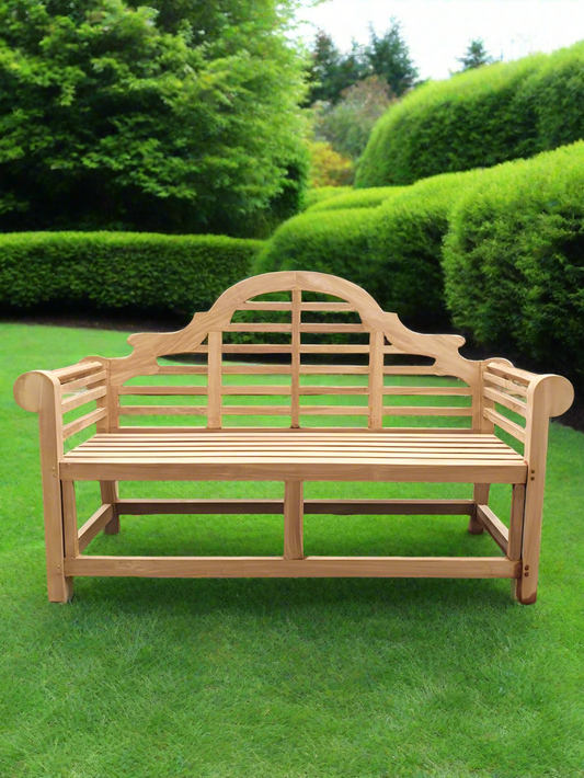 Teak Lutyen Bench 3 Seater