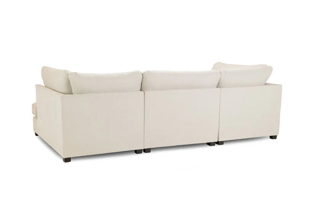 Chesbee Sofa U Shape Corner Sofa – Stylish Beige Comfort Seating
