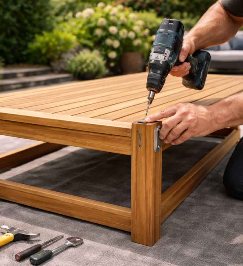 Assembly Service & Packaging Disposal (For Teak Table Sets)