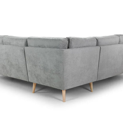 Vera Corner Sofa Set – Stylish Grey Comfort Seating