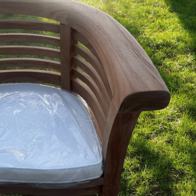 The Ultimate Teak Garden Bench Set Harmony Extra Thick (Deluxe) Horizon