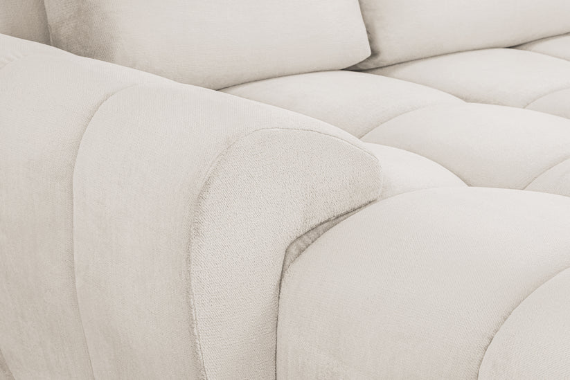 Osla Sofa Cream U Shape Corner – Stylish Cream Comfort Seating