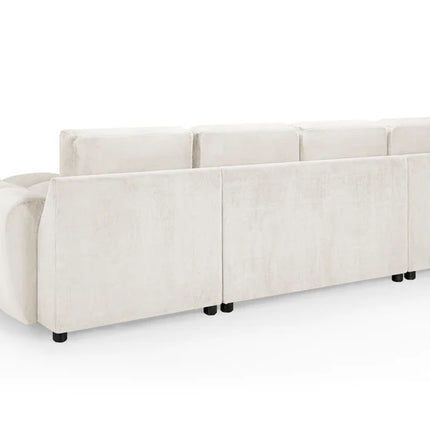 Osla Sofa Cream U Shape Corner – Stylish Cream Comfort Seating