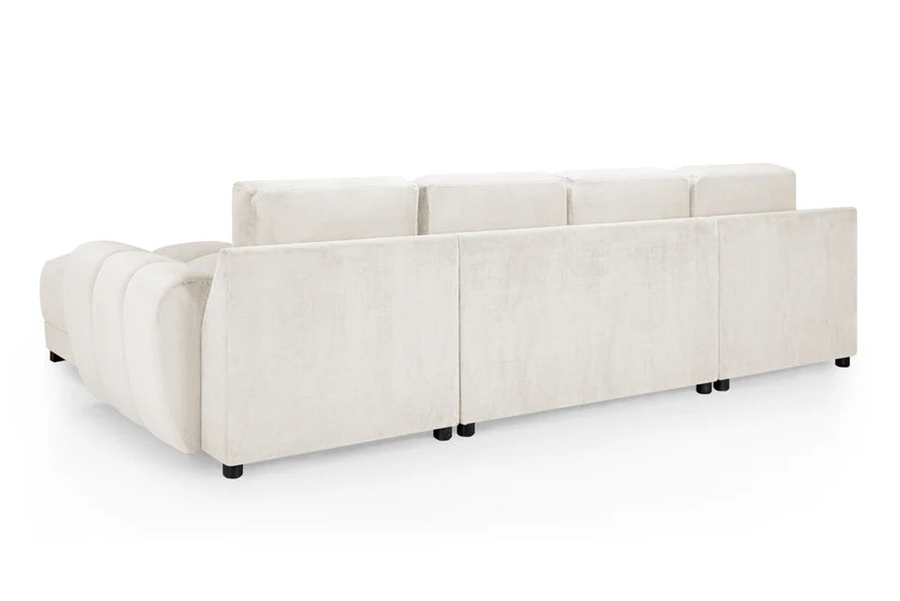 Osla Sofa Cream U Shape Corner – Stylish Cream Comfort Seating