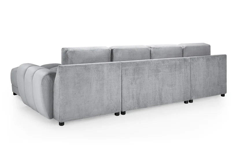 Osla Sofa Grey U Shape Corner – Stylish Grey Comfort Seating