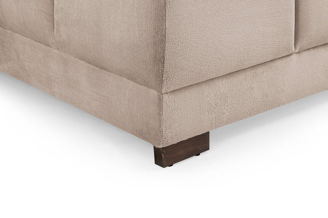 Osla Sofa U Shape Corner – Stylish Mocha Comfort Seating