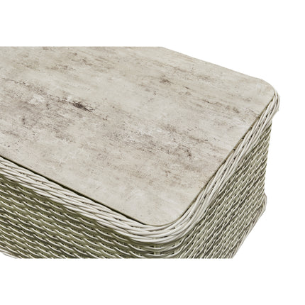 Crescent Deluxe Rattan Lounge Garden Set With Coffee Table