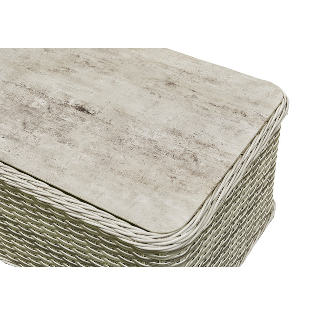 Crescent Deluxe Rattan Lounge Garden Set With Coffee Table