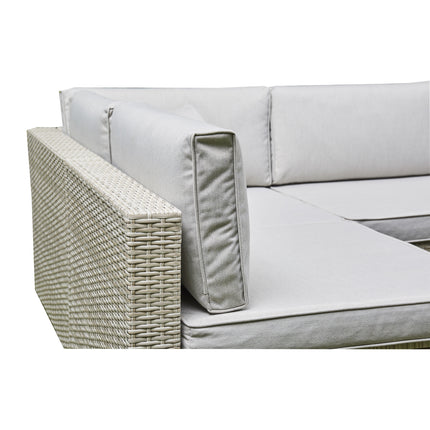 Hampton Luxury Rattan Corner Garden Set Outdoor Patio Furniture