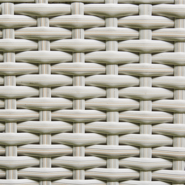 Arcadia Deluxe Rattan Firepit Corner Garden Set - Beige