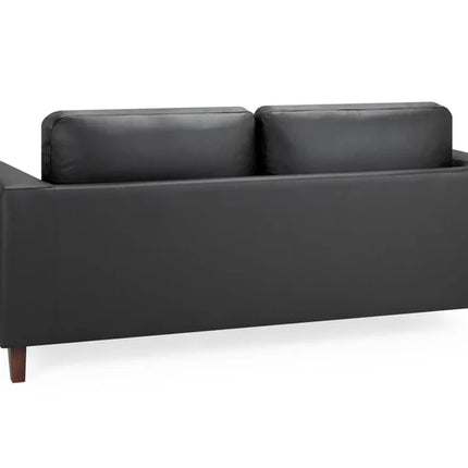 Knolo Black 3 Seater Sofa | Modern Compact Design
