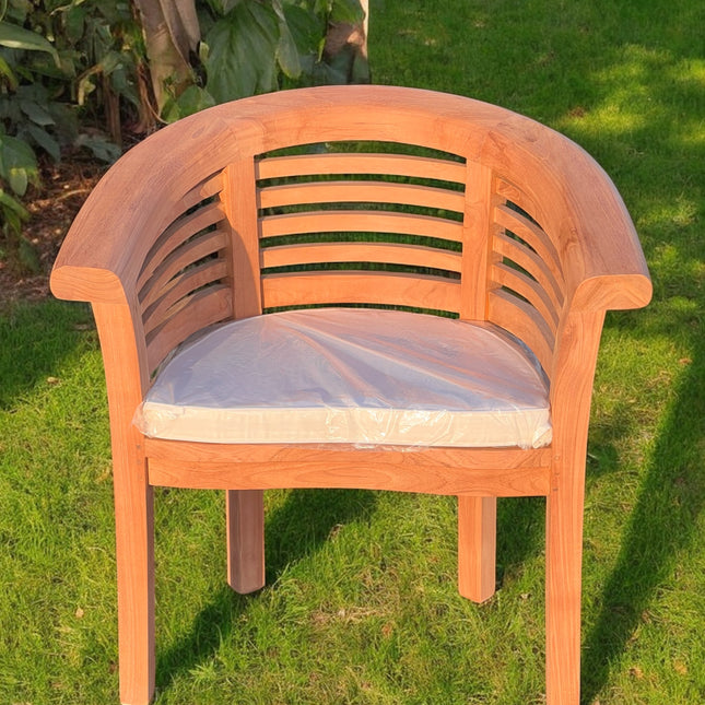 Teak Harmony Garden Chair Horizon Single Extra Thick (Deluxe)