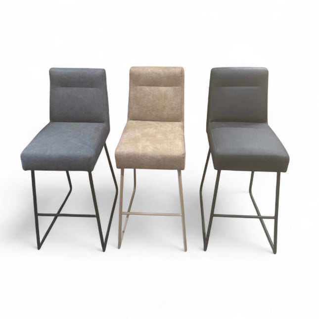 Beige / Black / Grey Indoor Bar Stools – Stylish & Comfortable Seating for Modern Living