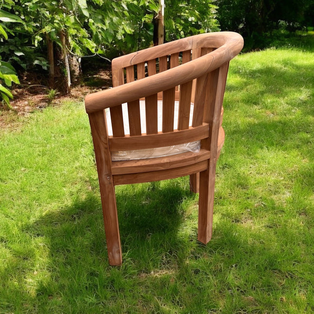 Teak Harmony Garden Chair Vertical Single