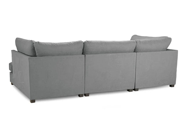Chesbee Sofa U Shape Corner Sofa – Stylish Grey Comfort Seating