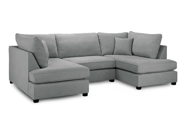 Chesbee Sofa U Shape Corner Sofa – Stylish Grey Comfort Seating