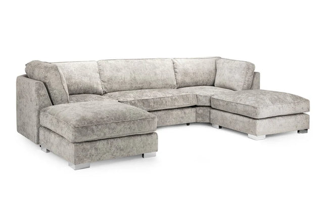 Diavlor Sofa U Shape Corner – Stylish Truffle Comfort Seating