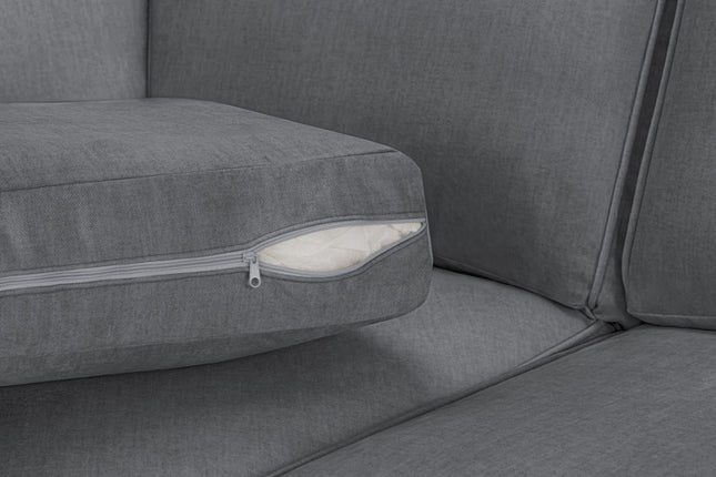 Ease Sofa L Shape Corner – Stylish Grey Comfort Seating