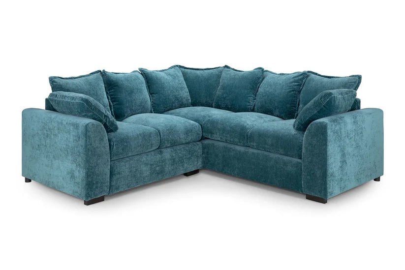 Ember Sofa L Shape Corner – Stylish Teal Comfort Seating