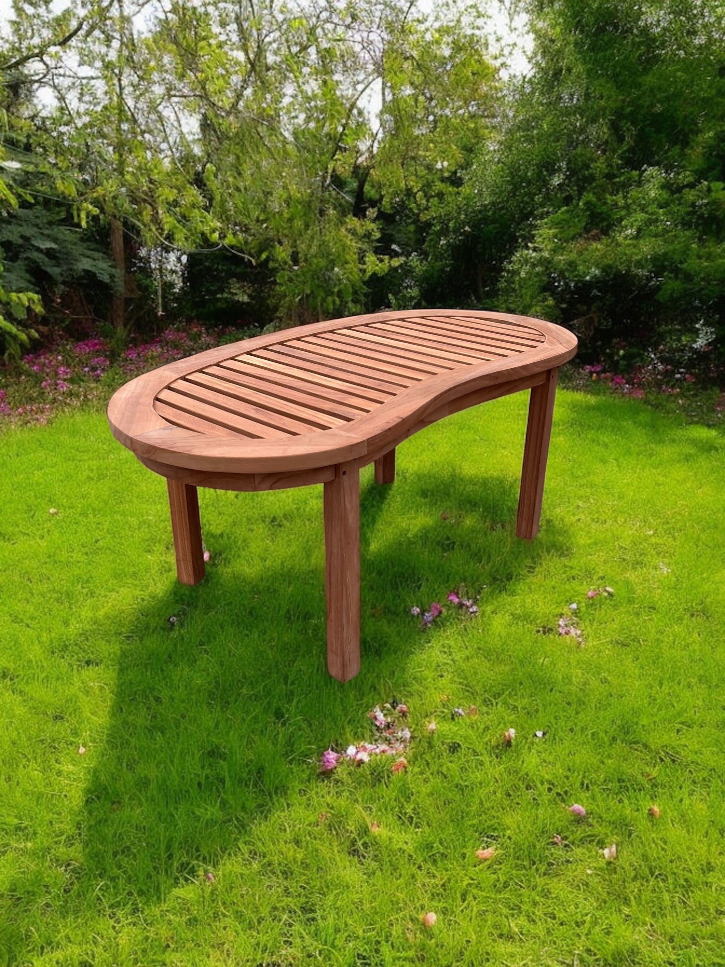 Teak Garden Coffee Table Only Bannana One Piece