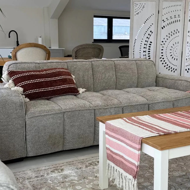 Palvero 3 Seater Sofa – Stylish Beige Comfort Seating