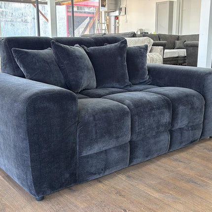 Loofie 2 Seater Sofa – Stylish Black Comfort Seating