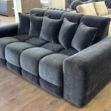 Loofie 3 Seater Sofa – Stylish Black Comfort Seating