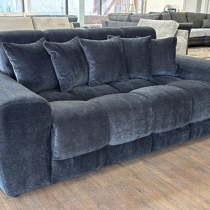Loofie 3 Seater Sofa – Stylish Black Comfort Seating