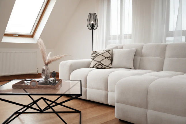 Loofie Cloud Sofa L Shape Corner – Stylish Beige Comfort Seating (Right Hand)