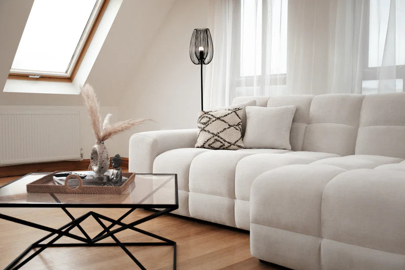 Loofie Cloud Sofa L Shape Corner – Stylish Beige Comfort Seating (Right Hand)