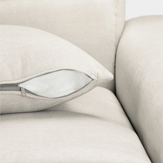 Loofie Cloud Sofa L Shape Corner – Stylish Beige Comfort Seating (Left Hand)