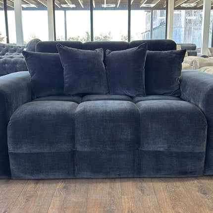 Loofie 2 Seater Sofa – Stylish Black Comfort Seating