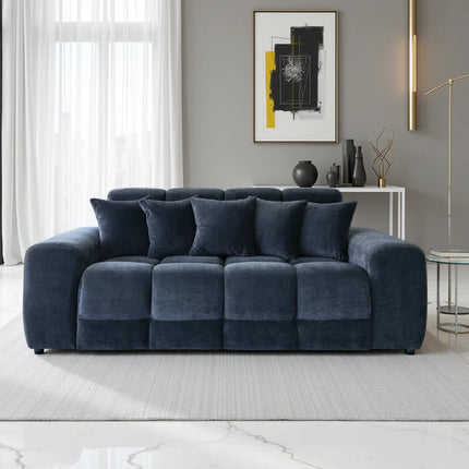 Loofie 3 Seater Sofa – Stylish Black Comfort Seating